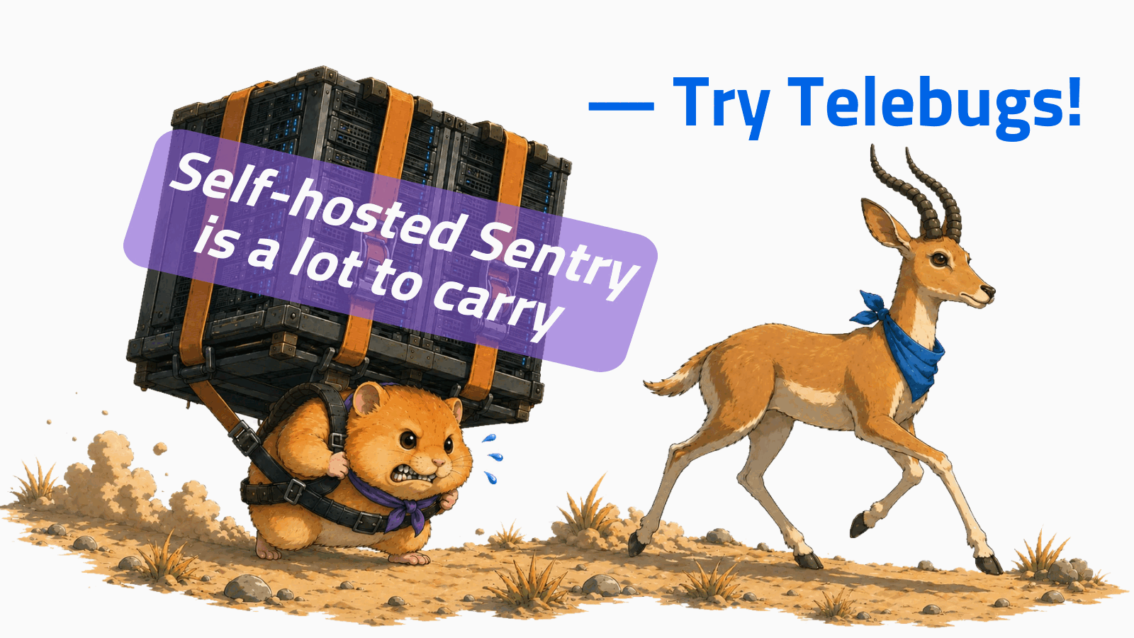 Self-hosted error tracking | Telebugs