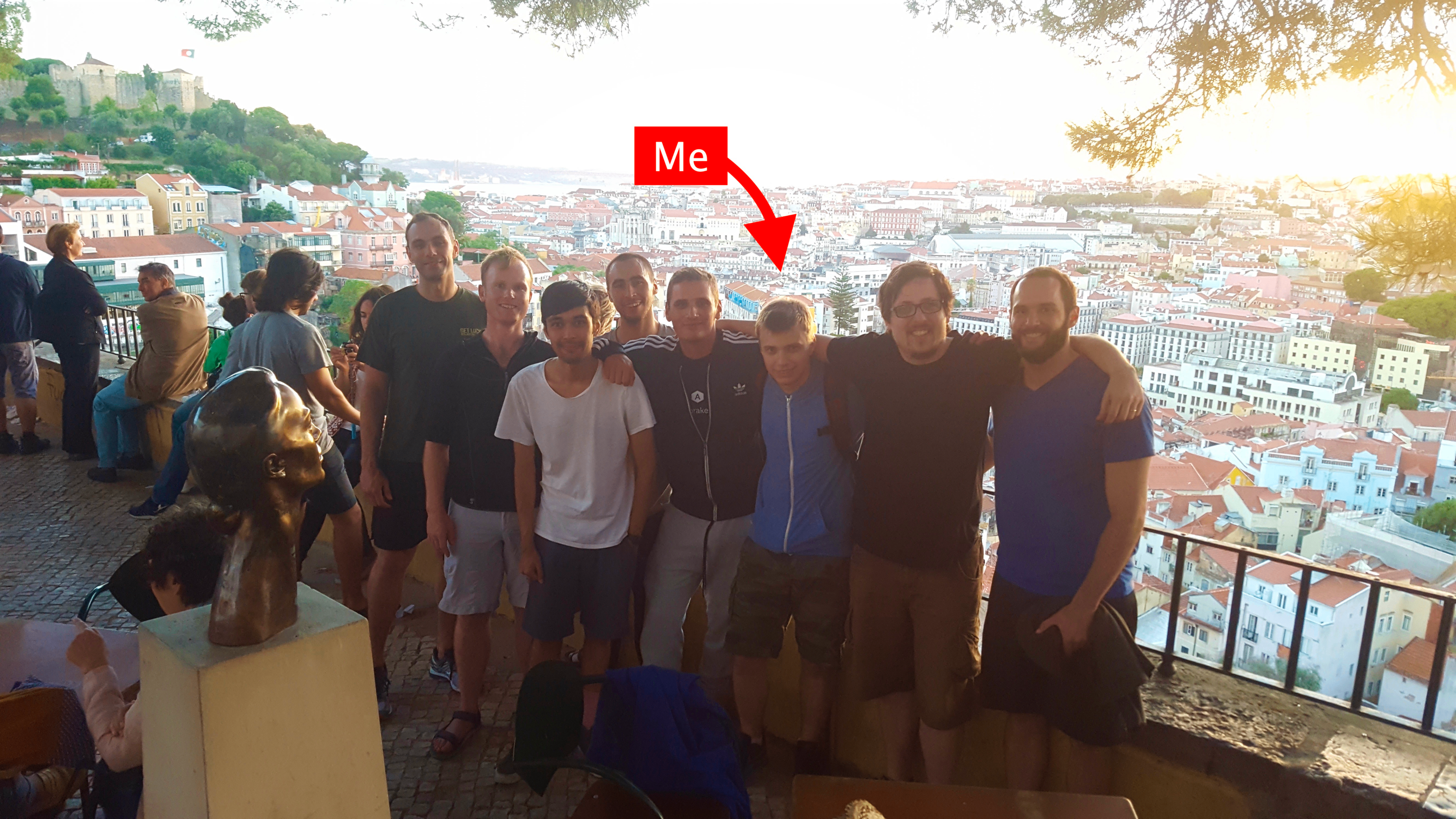 The Airbrake team in Lisbon, 2016